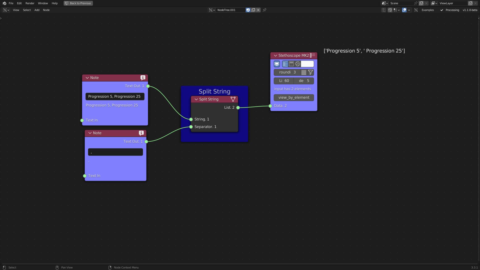 Split String Tool