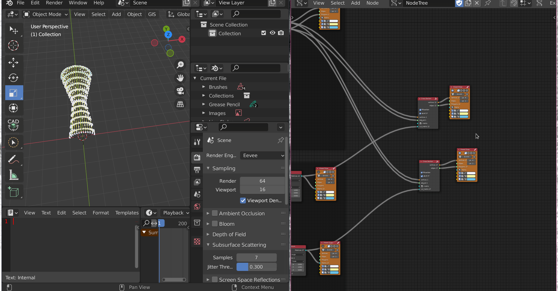 Cross Sections Lines